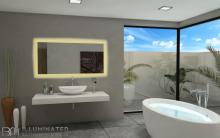 Paris Mirrors RECT55283000D - Rectangle Backlit Mirror
