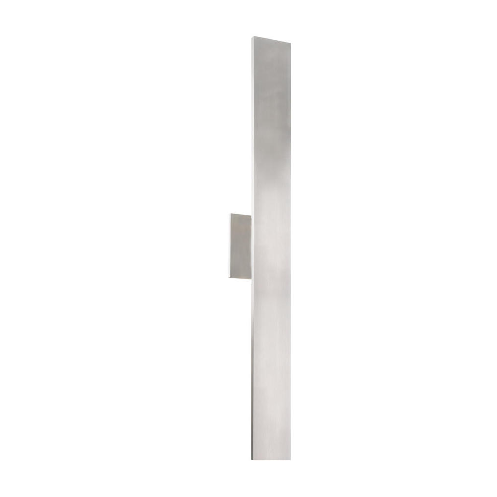 Vesta 35-in Brushed Nickel LED All terior Wall