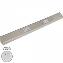 Task Lighting TR30-2WD-P-WT - 30" Tamper Resistant, 2 White Duplex Recept, White Finish