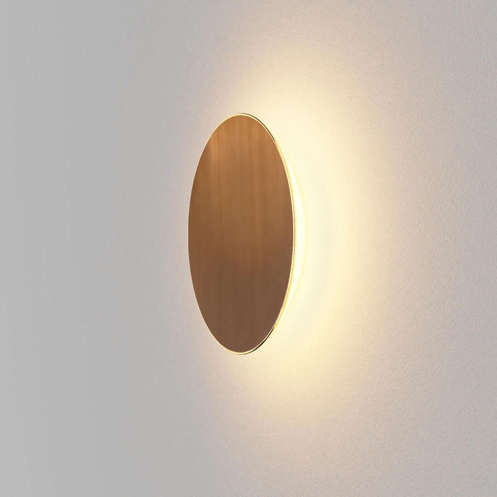 Ramen Wall Sconce, 12&#34;, Brass