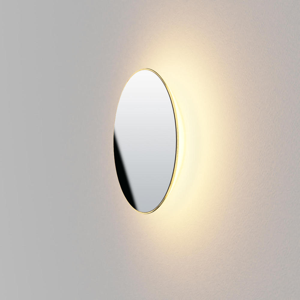 Ramen Wall Sconce, 9&#34;, Chrome