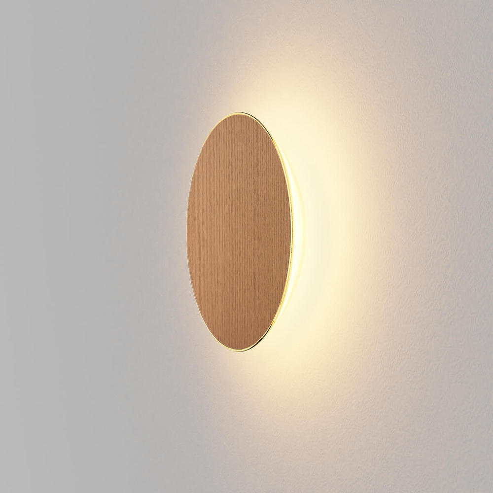 Ramen Wall Sconce, 12&#34;, White Oak