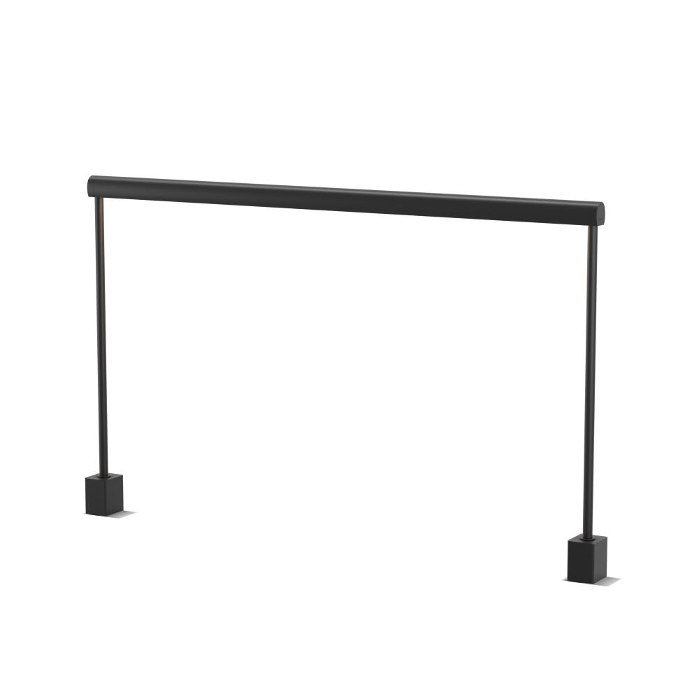 Sobre 36&#34; Desk Clamp Mounted (Warm Light; Metallic Black)