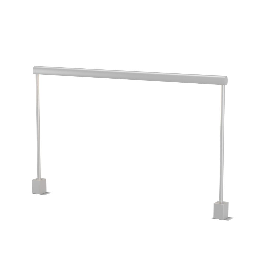 Sobre 36&#34; Desk Clamp Mounted (Warm Light; Silver)