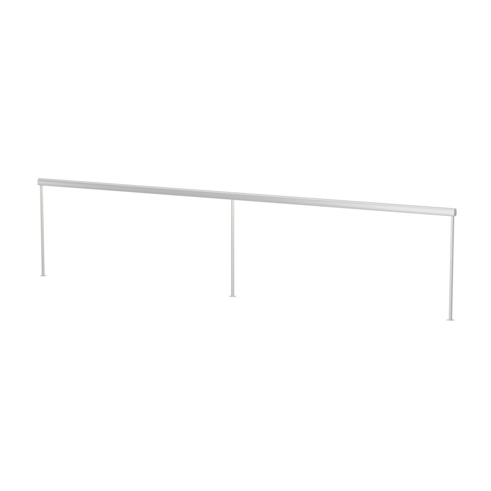 Sobre 2 x 46&#34; Through Table Mounted (Warm Light; Silver)