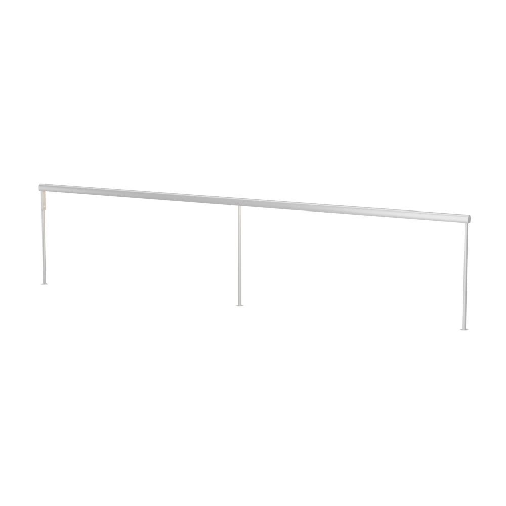 Sobre 2 x 46&#34; Through Table Mounted with Occupancy Sensor and Dimmer Control (Warm Light; Silver