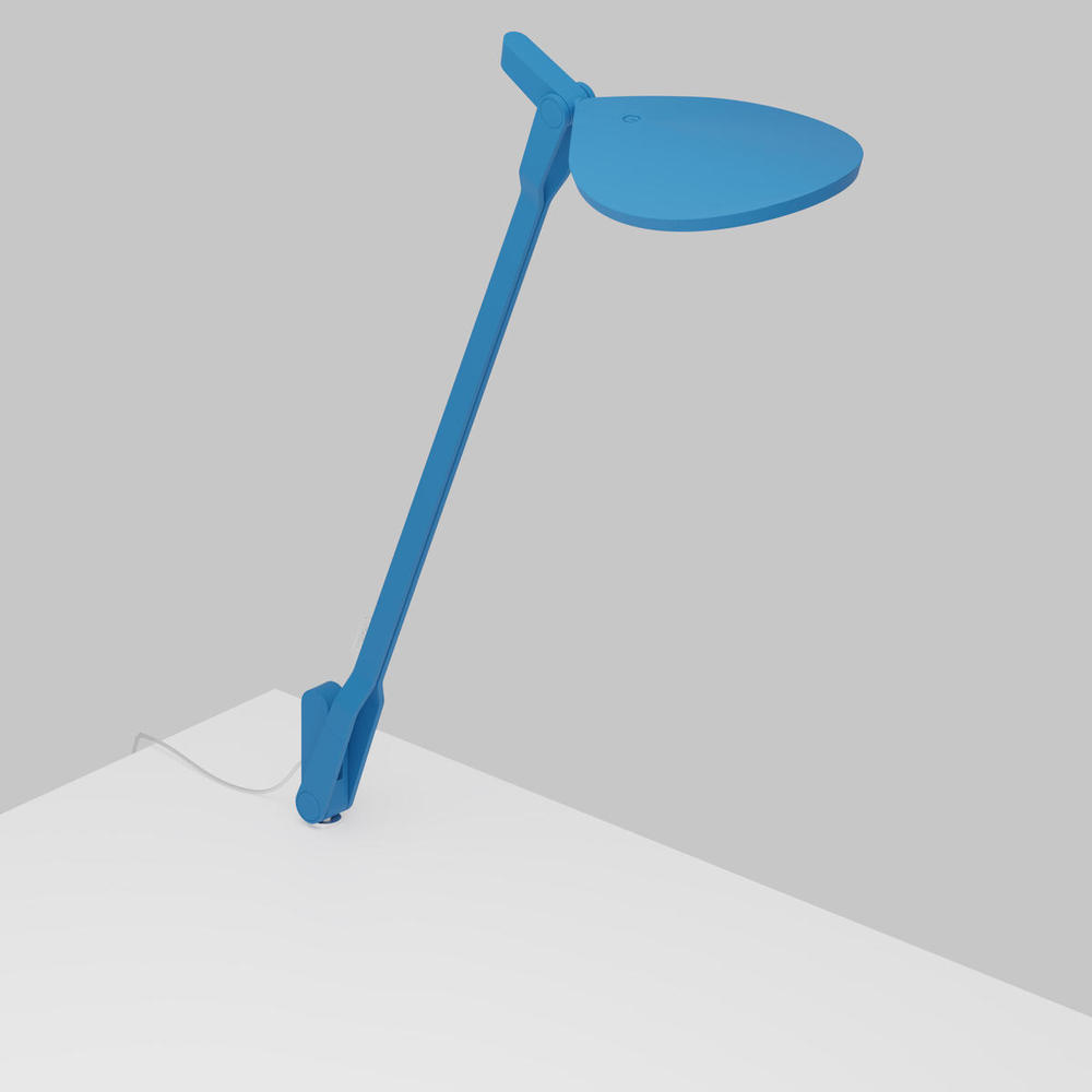 Splitty (Warm Light) (Matte Pacific Blue) with Through-Table Mount