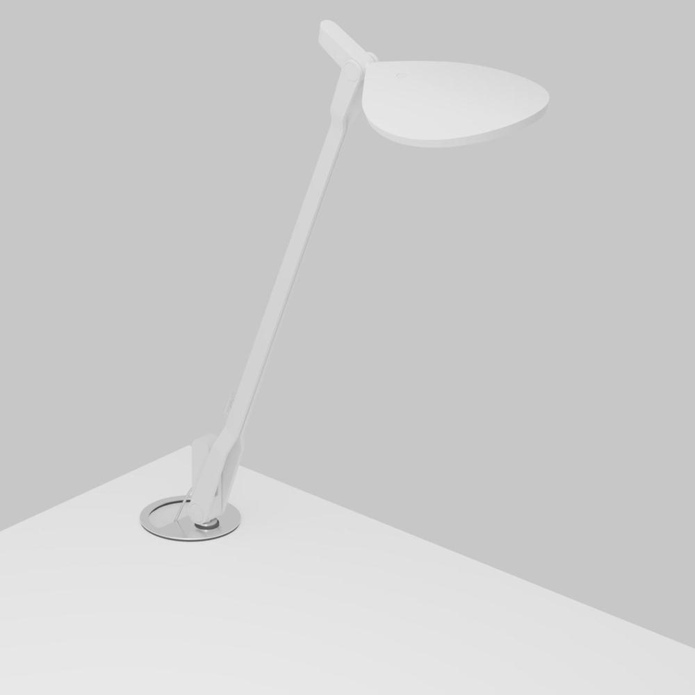 Splitty (Warm Light) (Matte White) with Grommet Mount