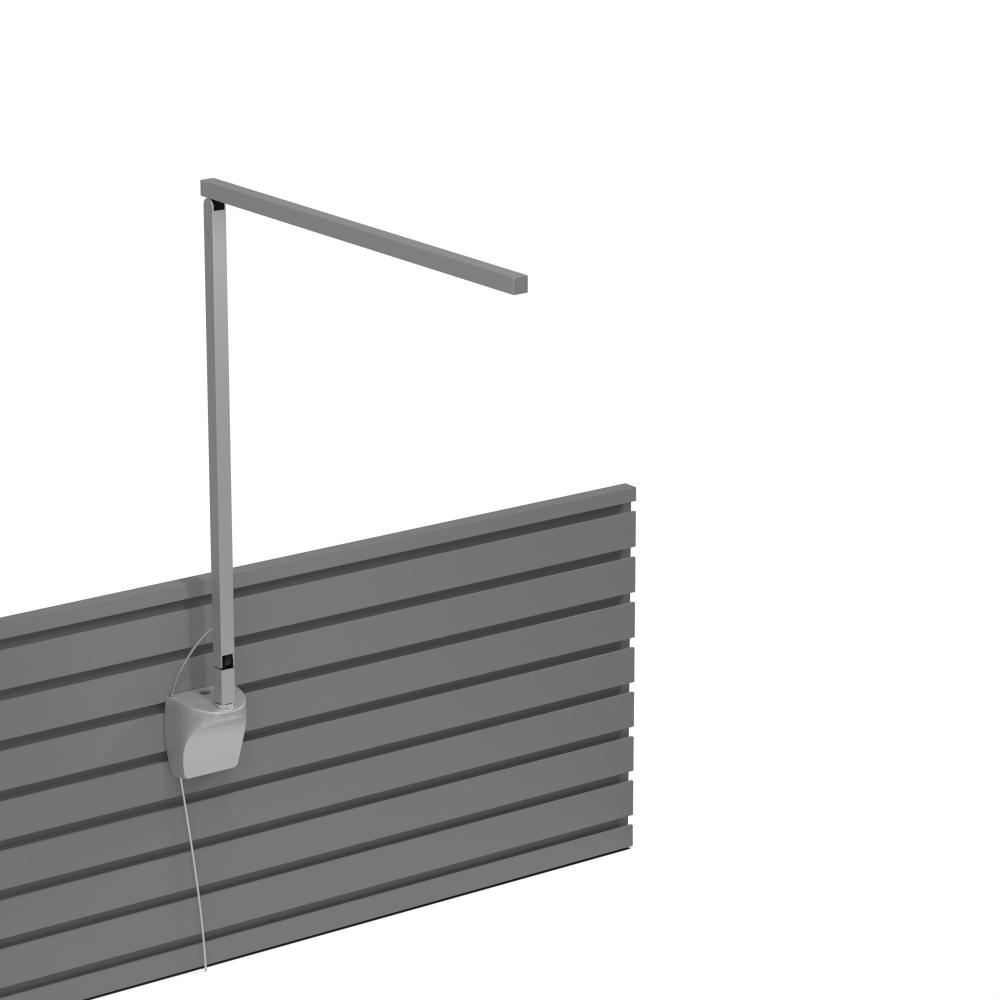 Z-Bar Solo Desk Lamp Gen 4 (Daylight White Light; Silver) with Slatwall Mount