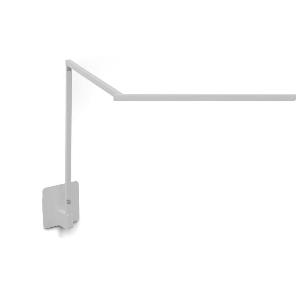Z-Bar Desk Lamp Gen 4 (Daylight White Light; Matte White) with Hardwire Wall Mount