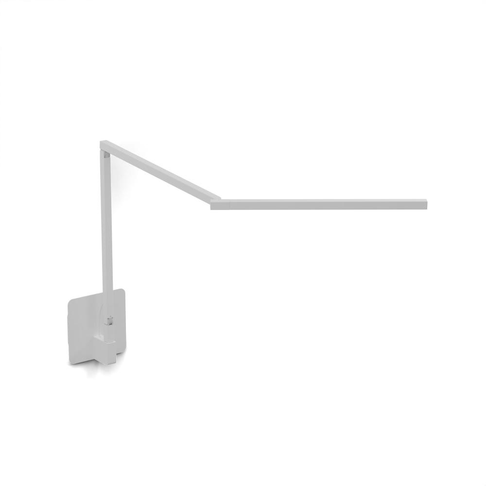 Z-Bar Mini Desk Lamp Gen 4 (Daylight White Light; Matte White) with Hardwire Wall Mount