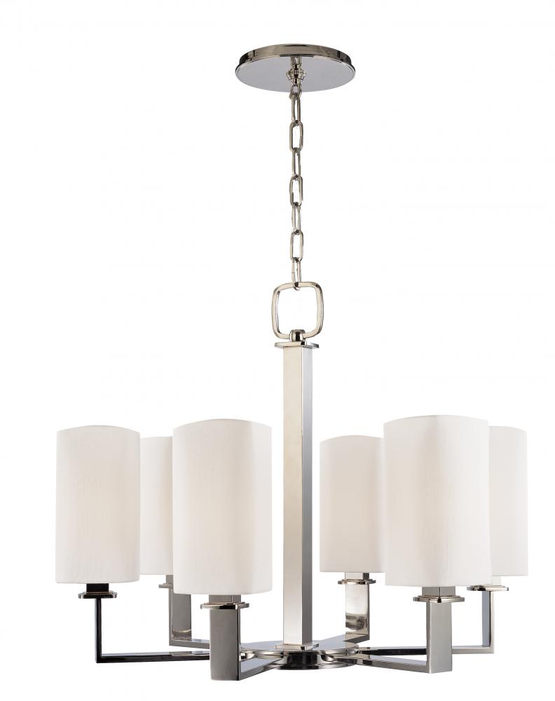 6 LIGHT CHANDELIER