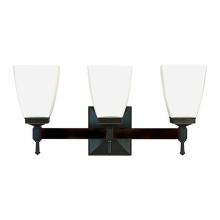 Hudson Valley 653-OB - 3 Light Bath Bracket