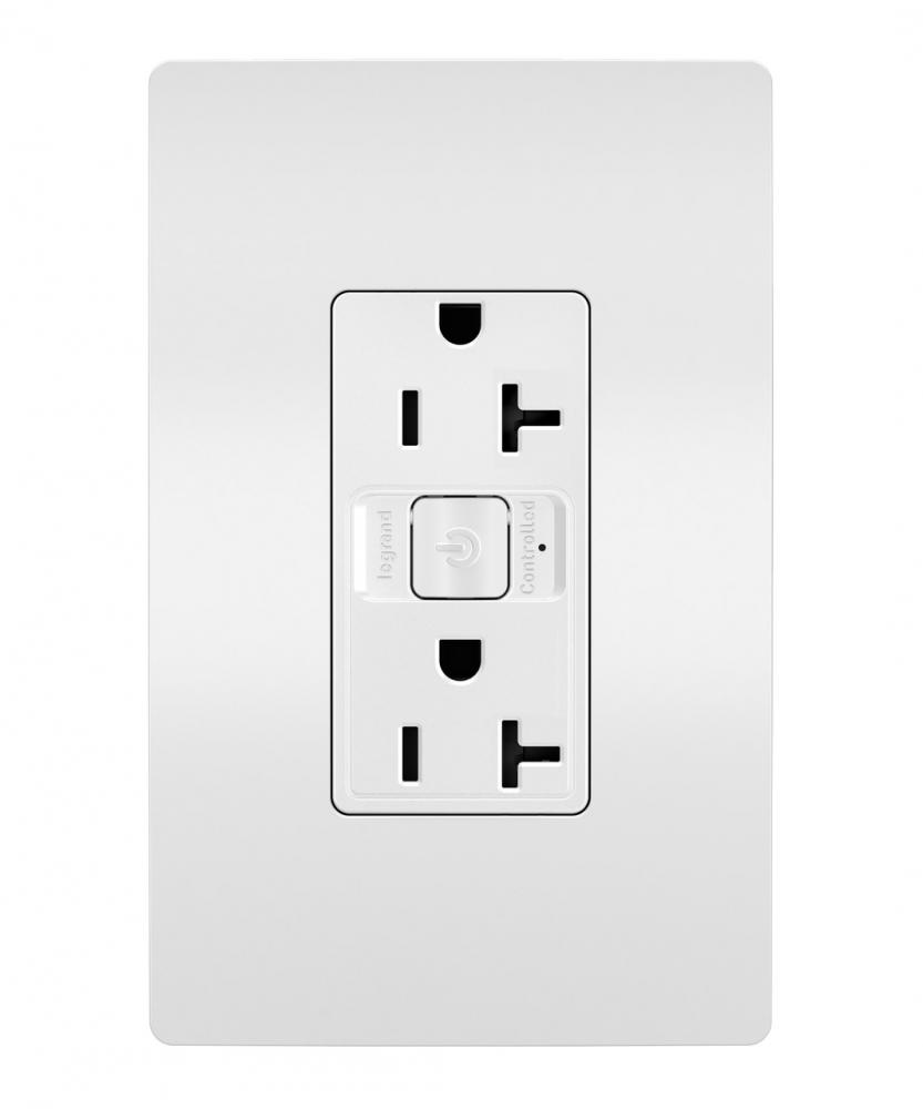 Smart 20A Outlet with Netatmo, White