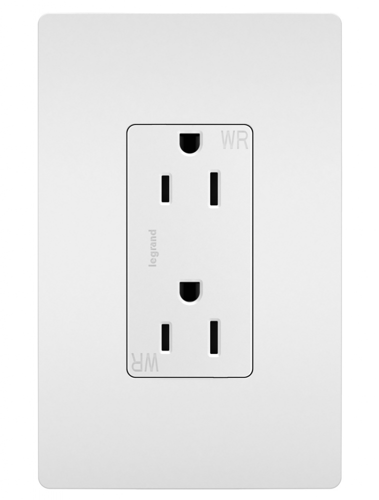 radiant Outdoor Outlet, White (10 pack) (10 pack)