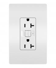 Legrand Radiant WNRR20WH - Smart 20A Outlet with Netatmo, White