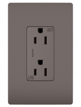 Legrand Radiant 885TRWR - radiant Outdoor Outlet, Brown (10 pack) (10 pack)