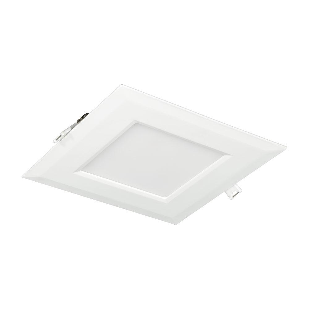 JESCO Downlight LED 6&#34; Square Ultra Slim 14W 5CCT 90CRI WH