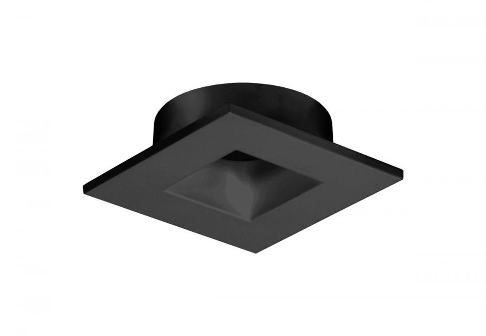 JESCO Downlight 1&#34; Trim Square BK for RLF-1107 Series