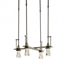 Hubbardton Forge 137720-SKT-STND-05-ZM0343 - Erlenmeyer 4 Light Pendant