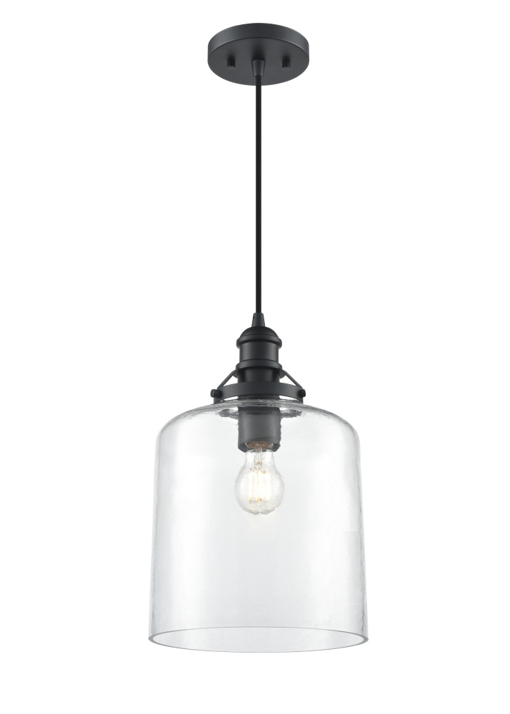 Khrisa 10&#34; Wide 1-Light Pendant - Matte Black