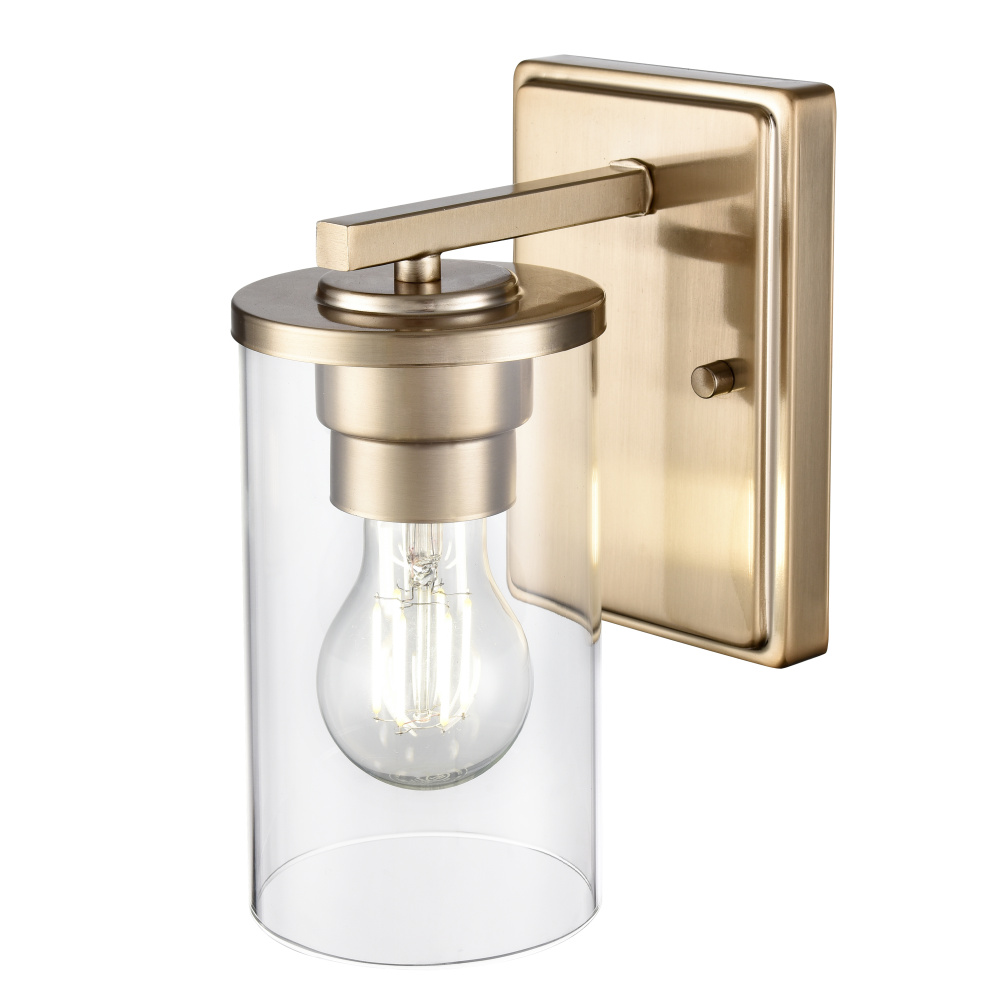 Verlana 4.5&#34; Wide 1-Light Vanity - Modern Gold
