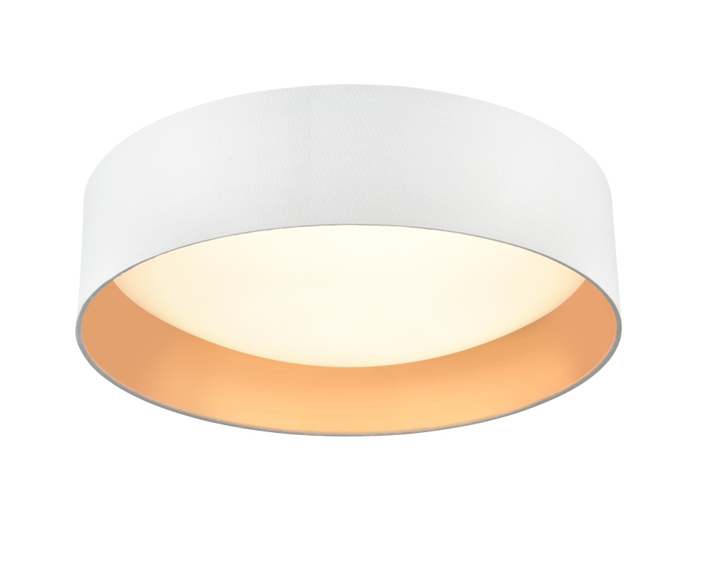 Rosata 16&#34; Wide LED Flushmount Light - White