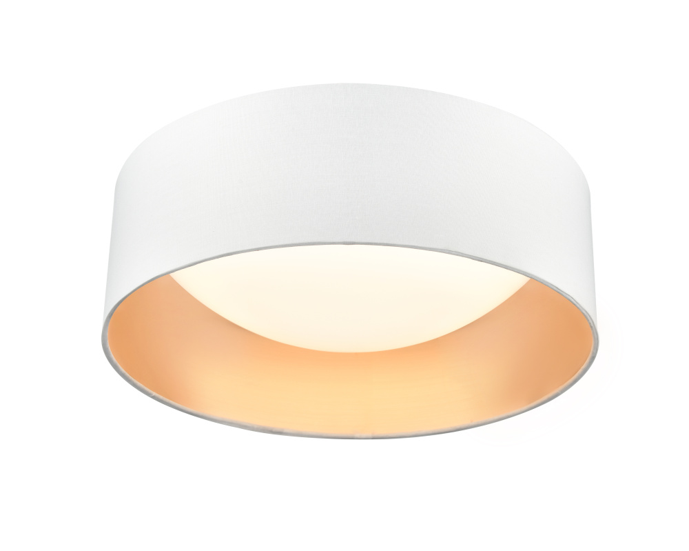 Rosata 12.5&#34; Wide LED Flushmount Light - White