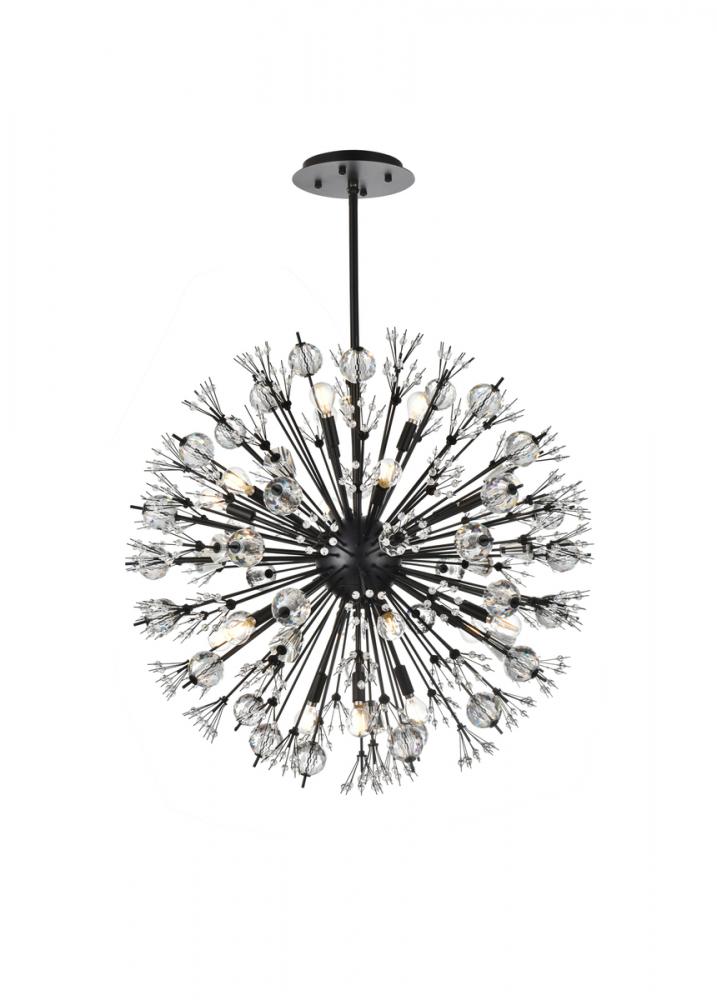 Hanging D32&#34;H32&#34;L18 Black