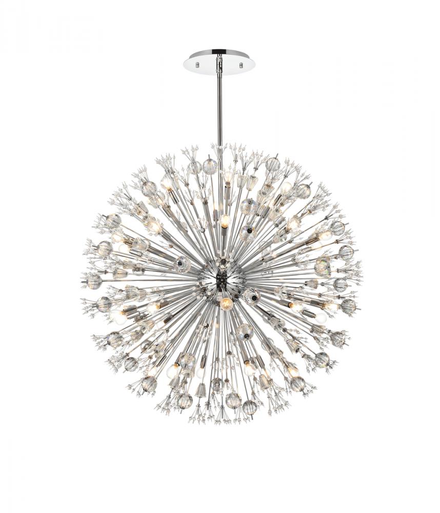 Hanging D44&#34;H44&#34;L32 Chrome
