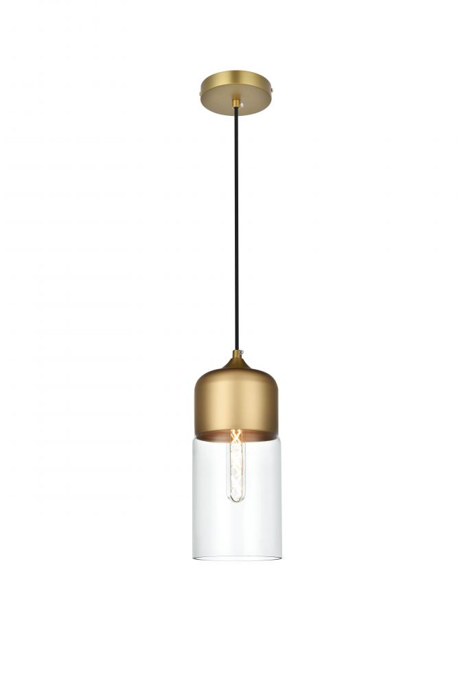 ASHWELL Hang D5.1&#34;H12.6&#34;L1 Satin Gold