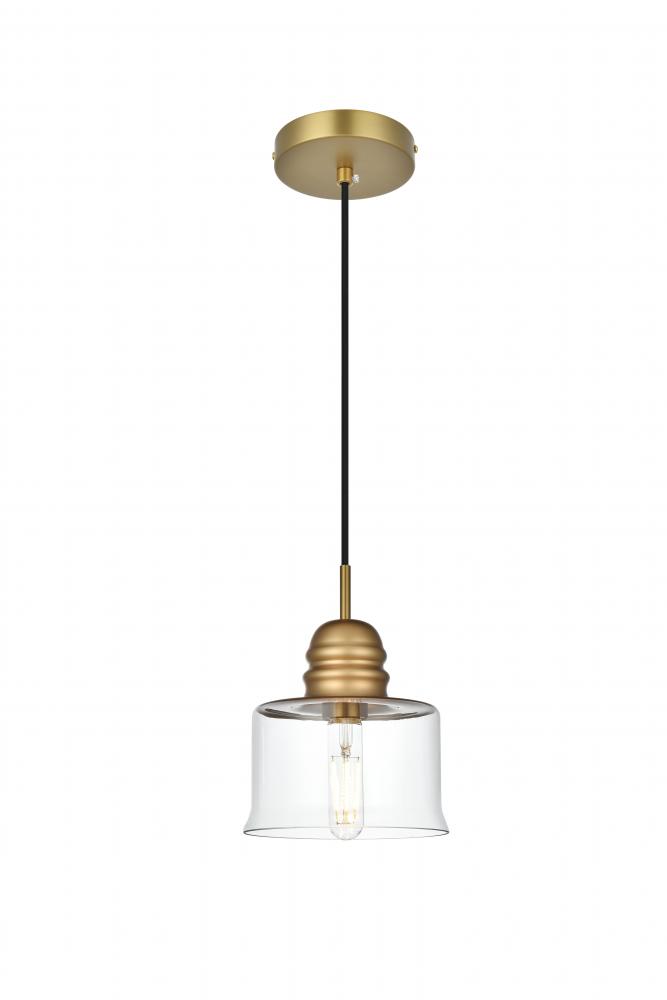 KENNA Hang D6.7&#34;H7.5&#34;L1 Satin Gold