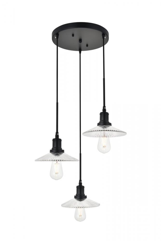 Waltz Hanging W19&#34;*H5.6&#34; BK