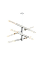 Elegant 2085L4C - Ari 4-Bar Pendant in Chrome