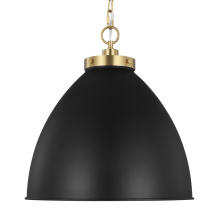 Visual Comfort & Co. Studio Collection CP1301MBKBBS - Wellfleet Large Dome Pendant