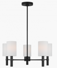 Visual Comfort & Co. Studio Collection DJC1135MBK - Manor Medium Chandelier