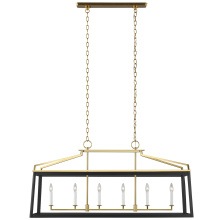 Visual Comfort & Co. Studio Collection CC1586MBKBBS - Carlow Linear Lantern