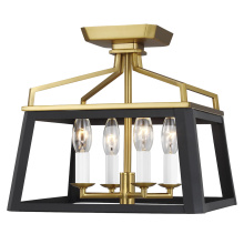Visual Comfort & Co. Studio Collection CF1084MBKBBS - Carlow Flush Mount