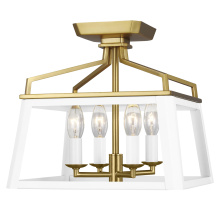 Visual Comfort & Co. Studio Collection CF1084MWTBBS - Carlow Flush Mount