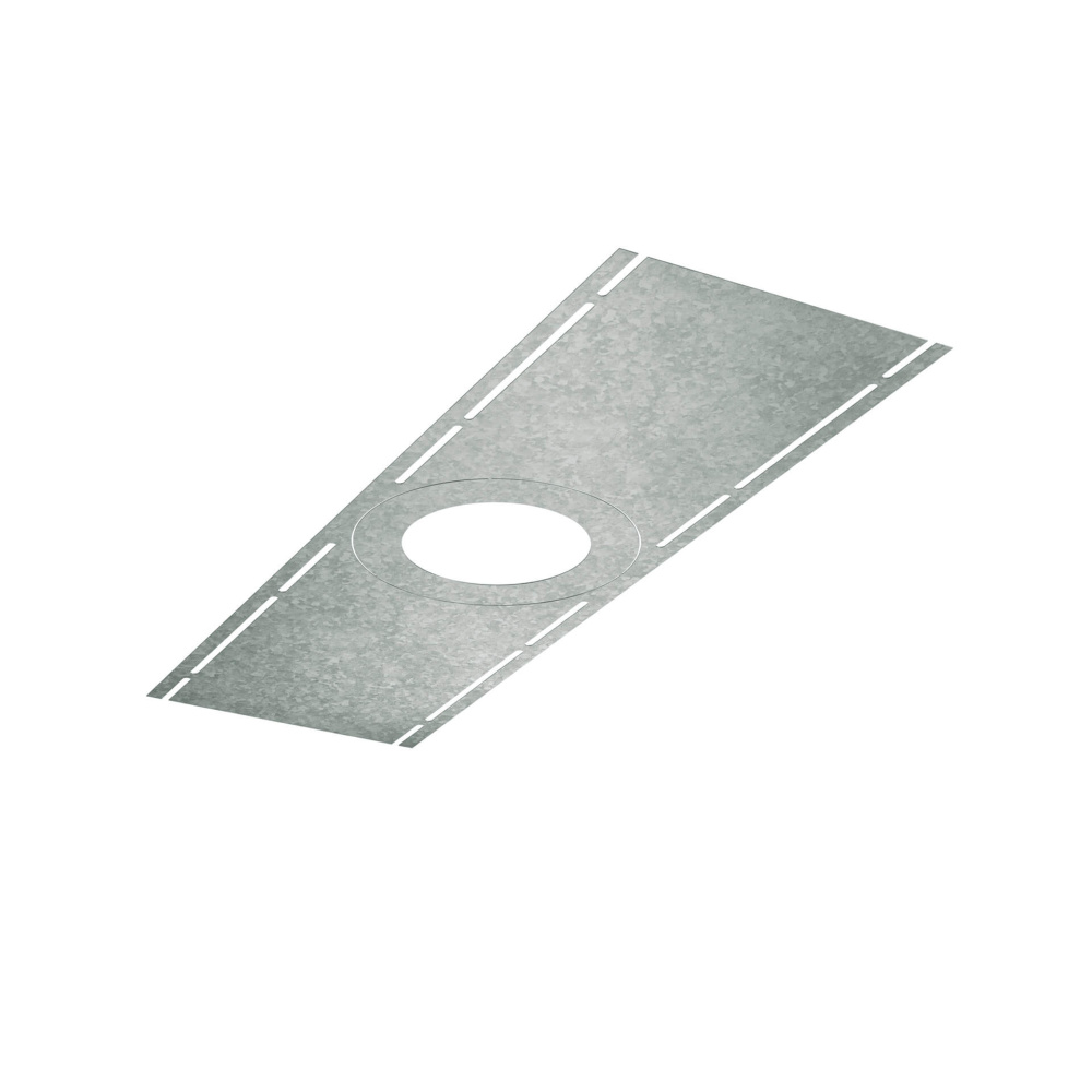 Universal Flat rough-in plate for 5&#34; & 8&#34; recessed & regressed line