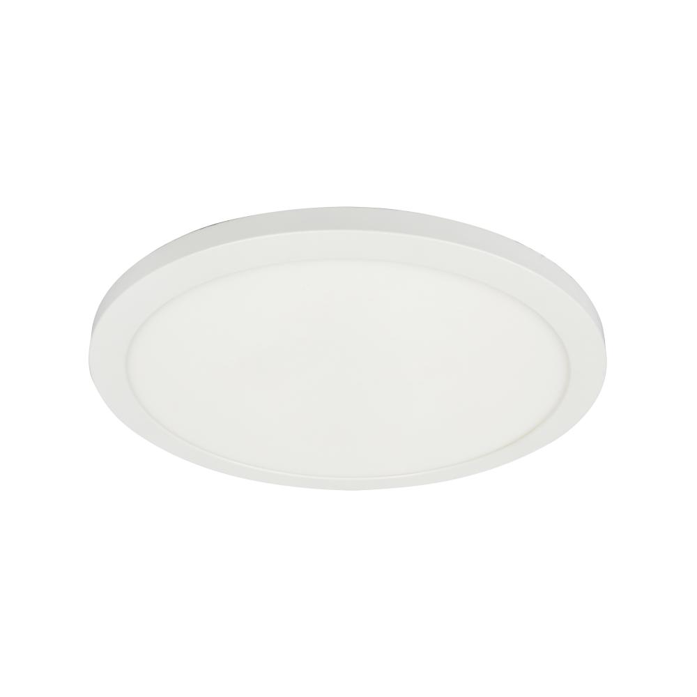 25W Matte White Flush Mount 5CCT