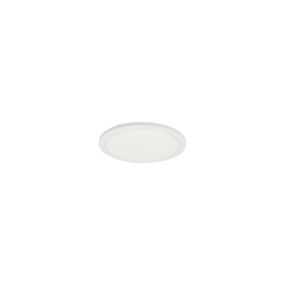 8W Matte White Flush Mount 5CCT