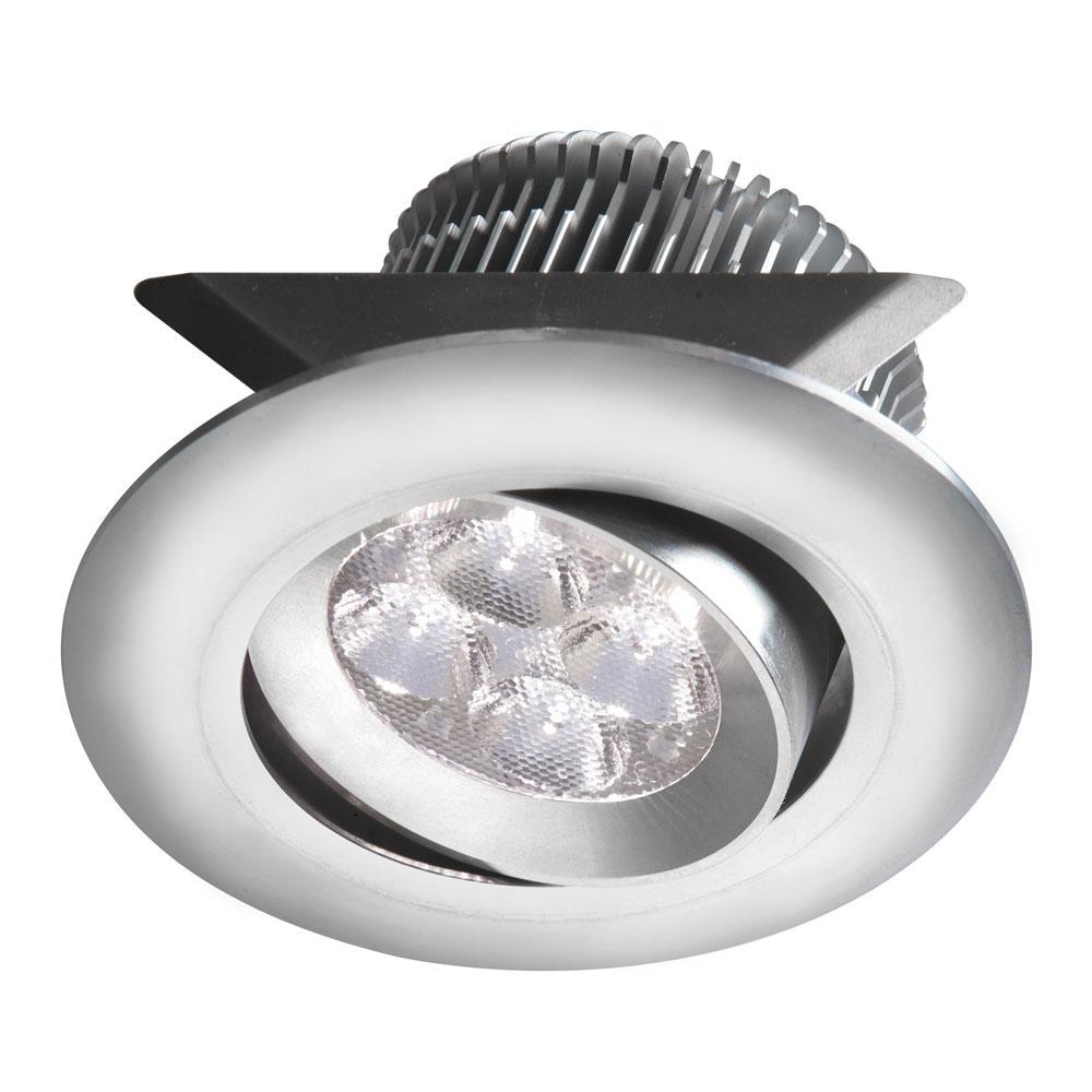 Aluminum 2x4W 3000K, CRI80+, 25Â° beam, 24VDC input with Male Connector, 18&#34; Lead wire