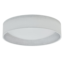Dainolite CFLD-1522-2400 - LED Flush Mount, Satin Chrome Finish, White Shade