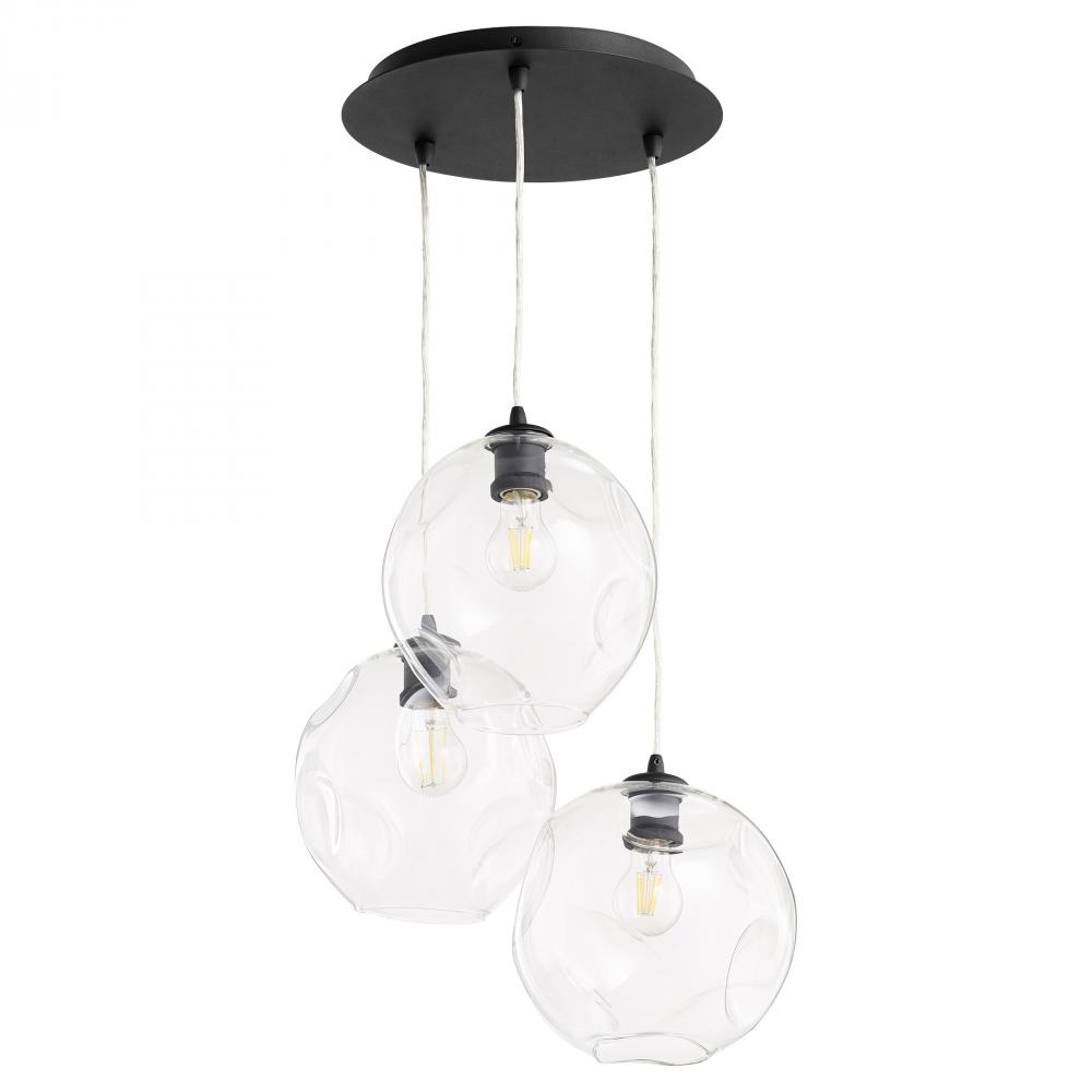 Numen 3-Light Noir Pendant