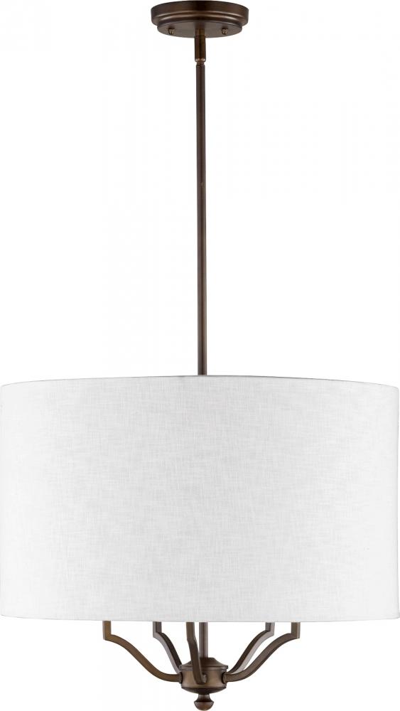 ATWOOD WH SHADE PEND - OB
