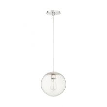 Quorum 80-10-62 - 10" CLR GLOBE PEND - PN