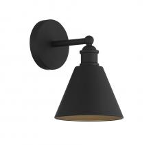 Savoy House Meridian M90087MBK - 1-Light Wall Sconce in Matte Black